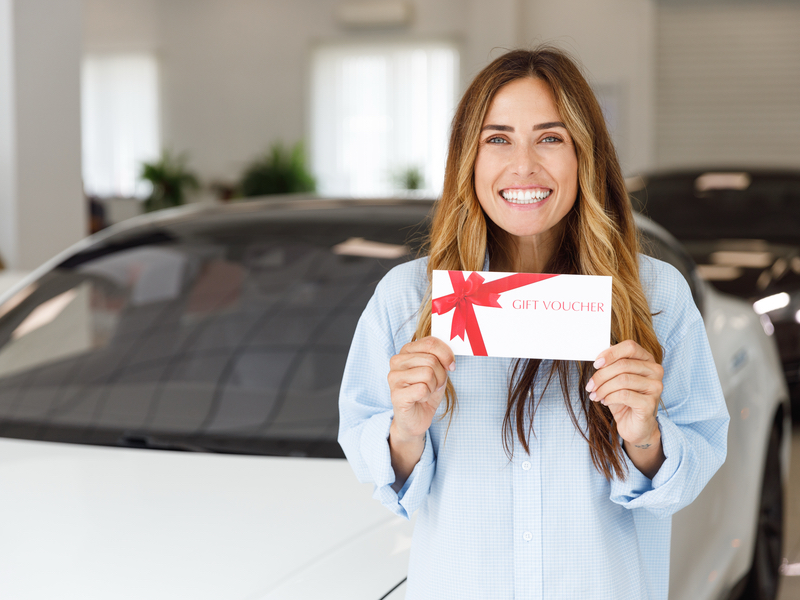 Car detailing gift cards from Outstanding Car Detailing in Knoxville, TN